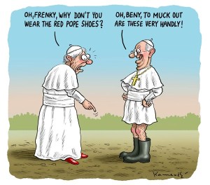PopeFrancis cartoon