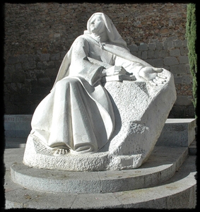 Teresa in Avila by Jim Forest small