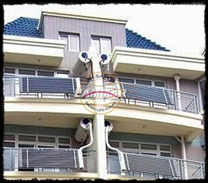 Balcony solar water heaters in Zhejiang, China Balcony solar water heaters in Zhejiang, China