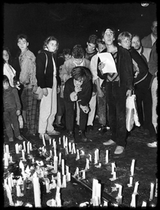 "Monday demonstration" in Leipzig on October 23, 1989, five days after the forced resignation of Erich Honecker. 
