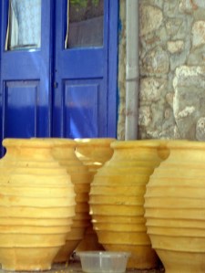 Amphora, Isle of Hydra, Aegean Sea (photo by Rose Berger)