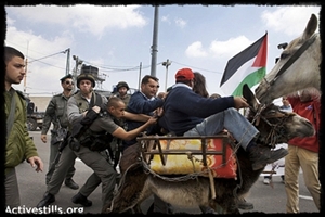 Freedom march from Bethlehem to Jerusalem, 27.03.2010